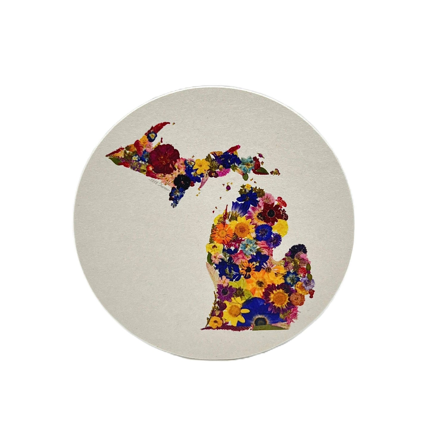 "Where I Bloom" State Coasters- Set of 6
