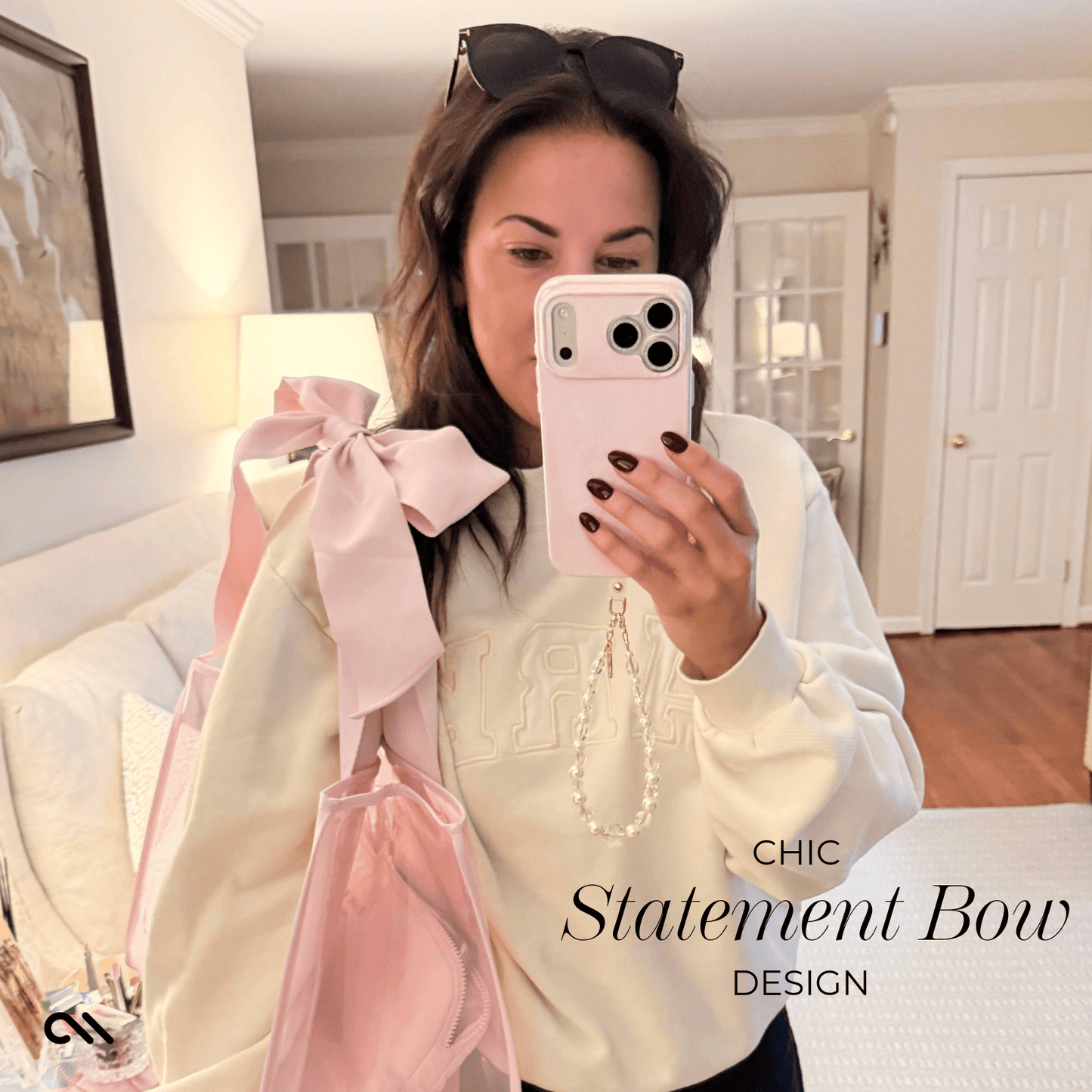 Special Edition Bow Jelly Tote With Phone Pouch