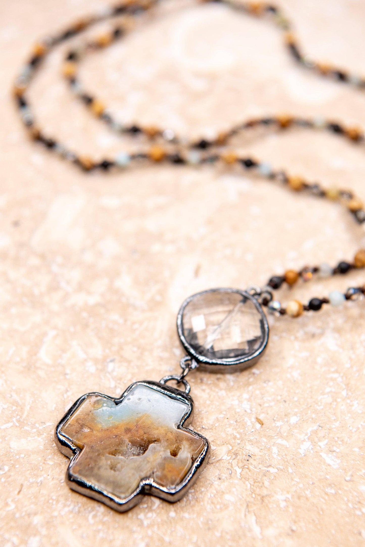 McCall Necklace in Amazonite