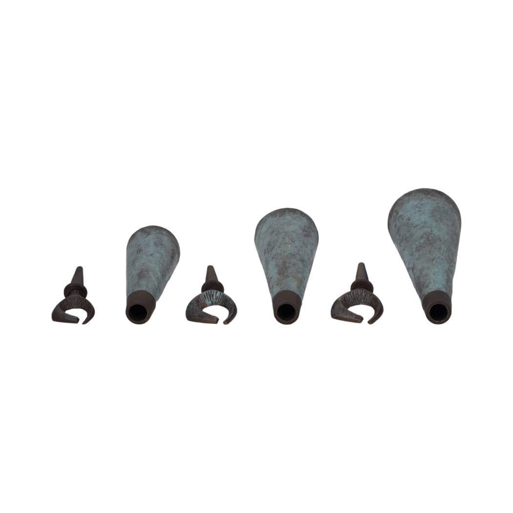 Set of 3 Sculptures , 16/20/23 in.