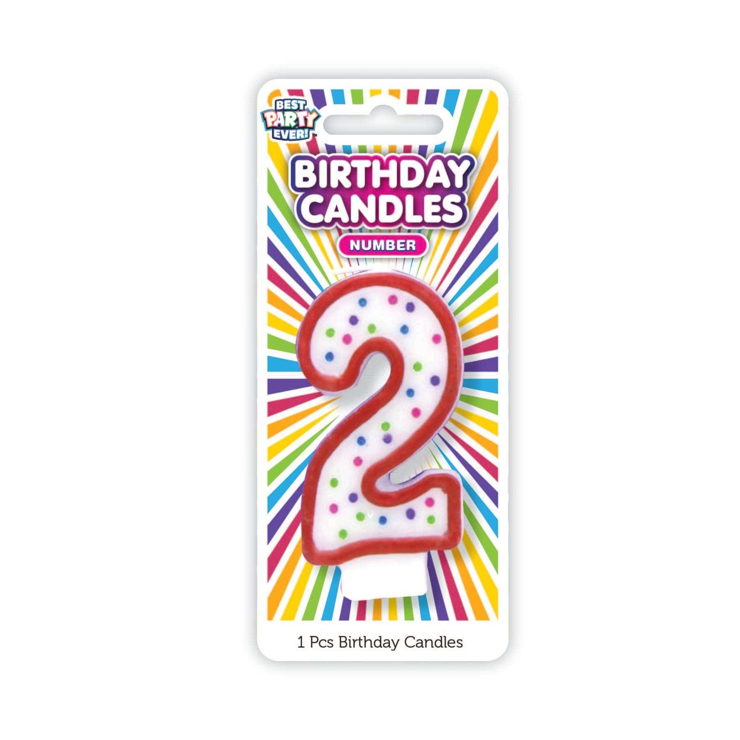 Number Birthday Candles 2