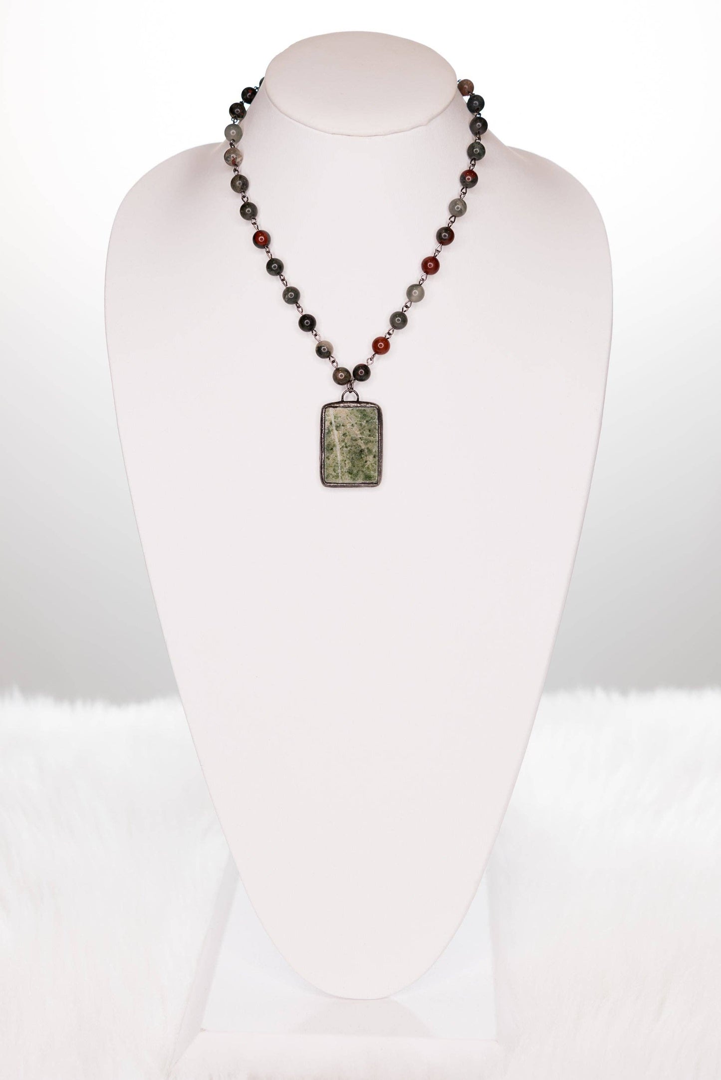 Suzanne Necklace in Jasper