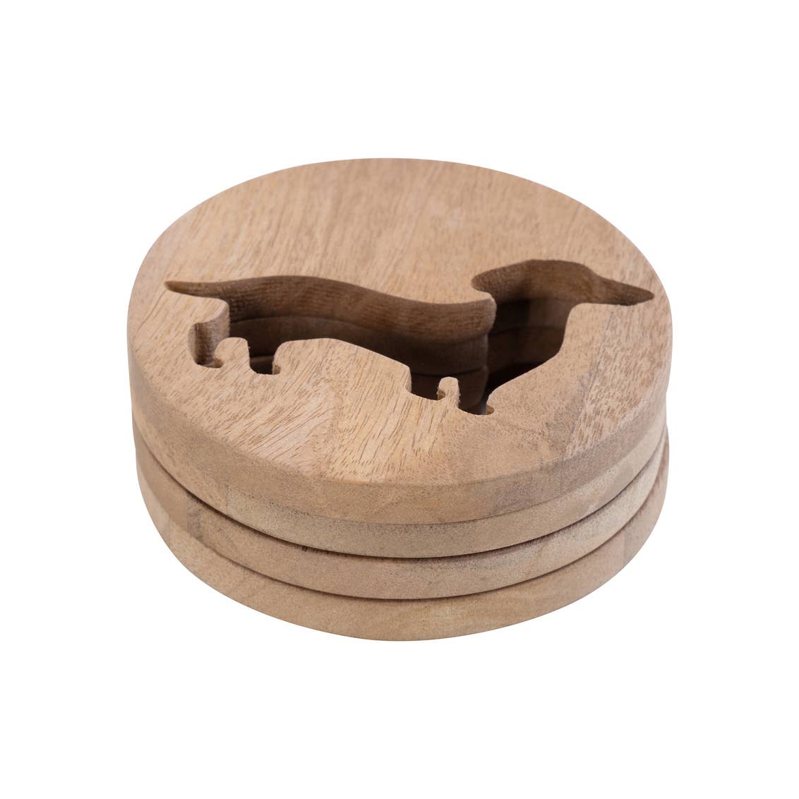 Set of Four Dachshund Coasters - Dog Lover