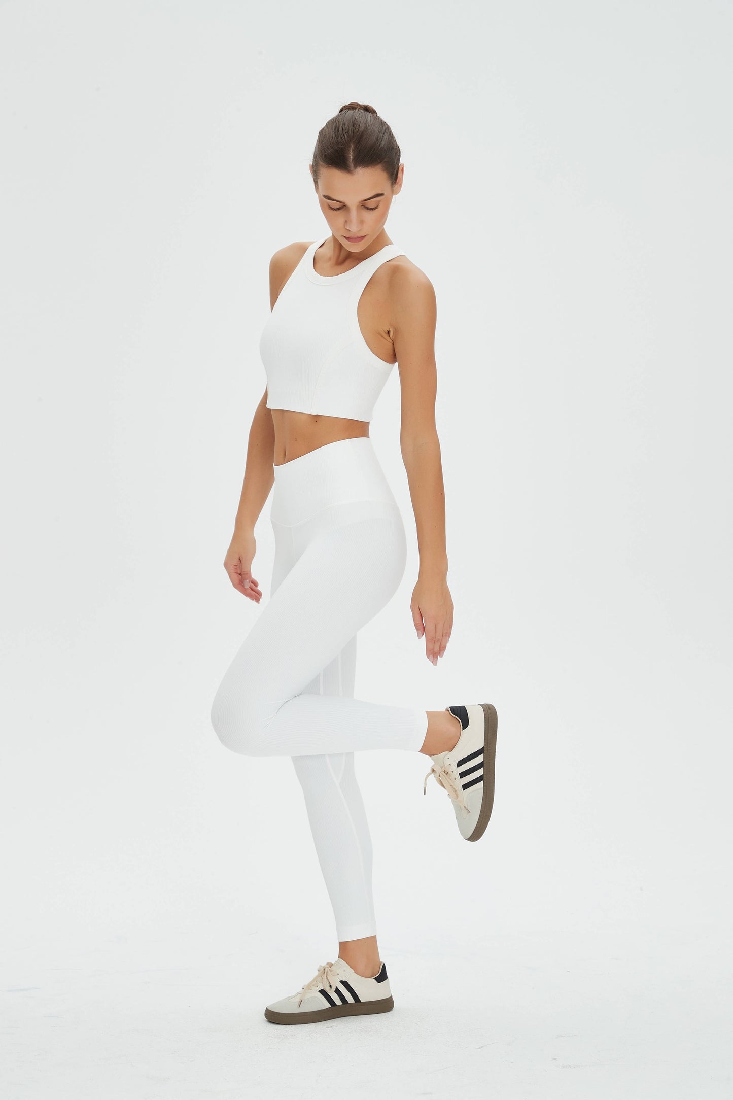 Aurelia Ribbed High Waist Leggings