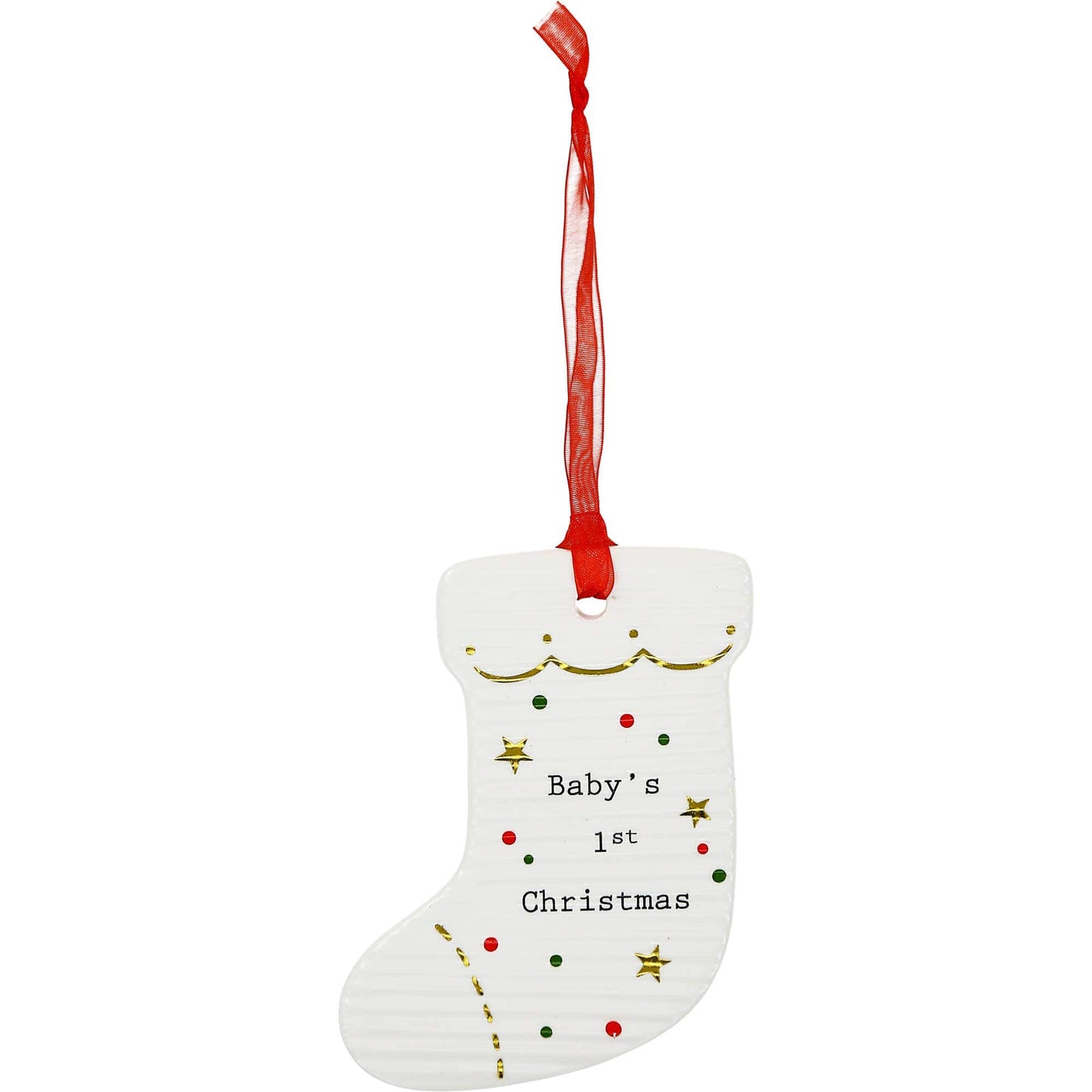 Baby's 1st - 3.75" Stocking Ornament