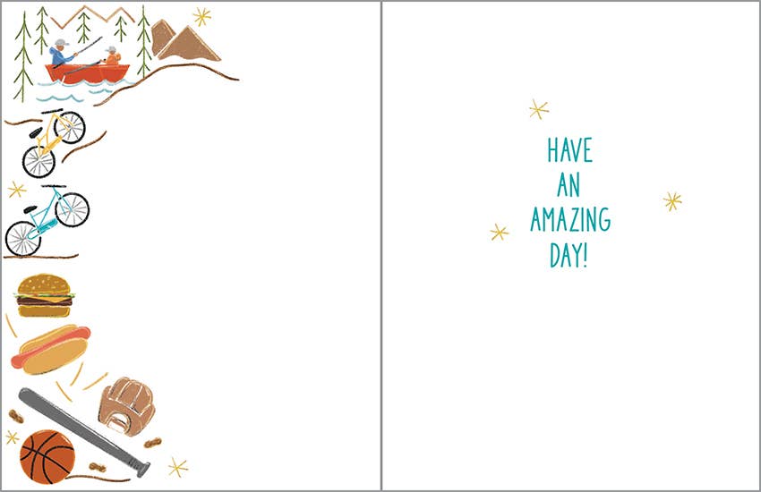 Father's Day Greeting Card - All things Dad