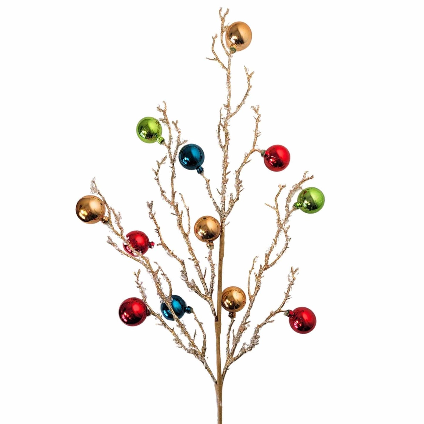 Iced Wintery Ball Spray - Multi 26”
