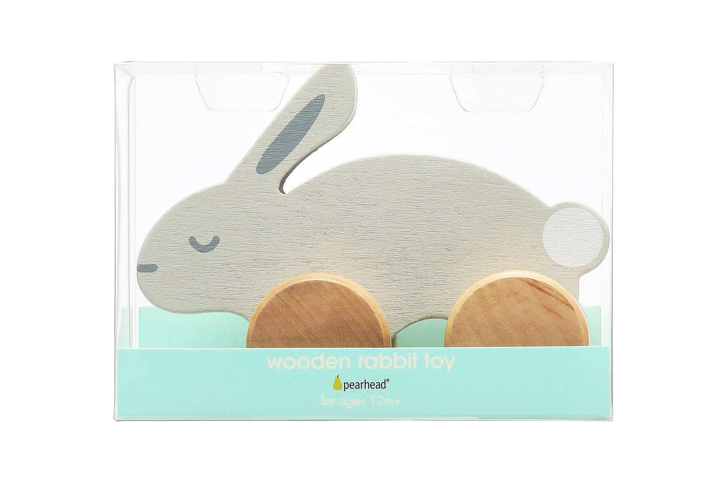 Wooden Toy Bunny Rabbit, Baby & Toddler Toy, Nursery Decor