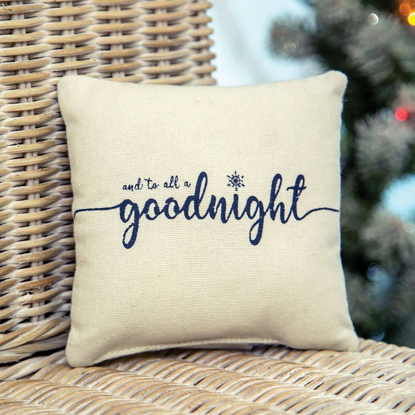 And To All A Goodnight Mini Pillow