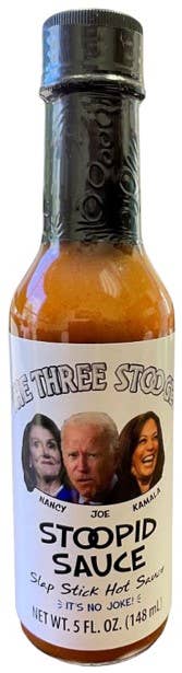 Hot Sauce, Jalapeno, Habanero, Novelty Labels, 5oz