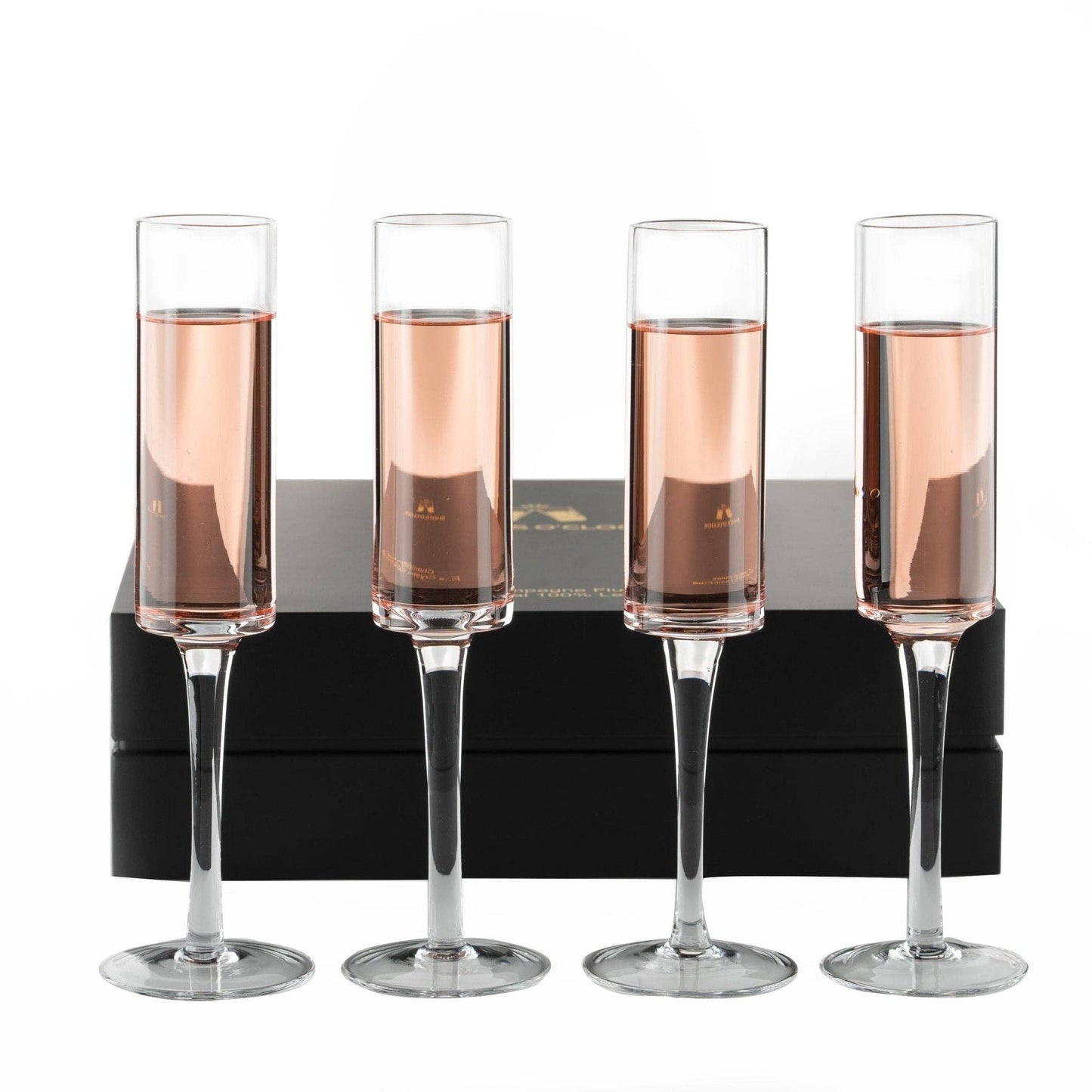 Champagne Flutes - Crystal Mimosa Glasses 6 oz (1pc)
