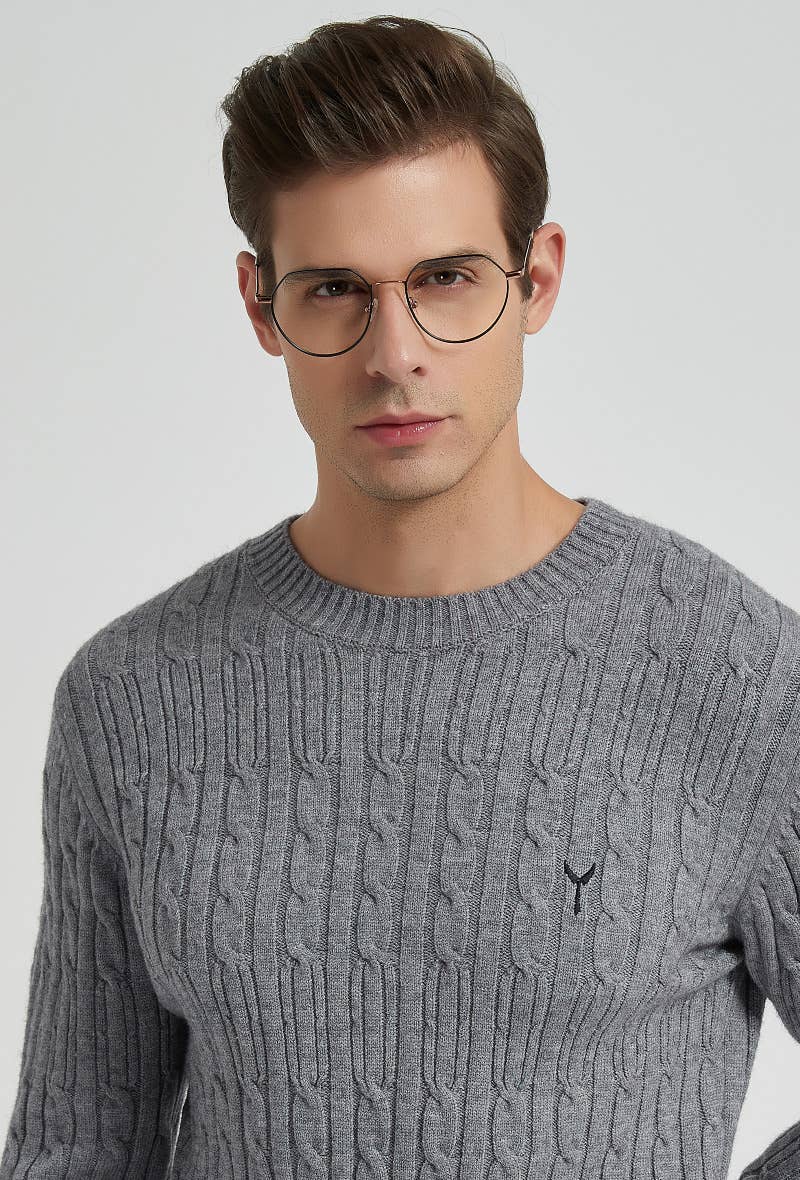 Grey YVES ENZO PARIS Sweater