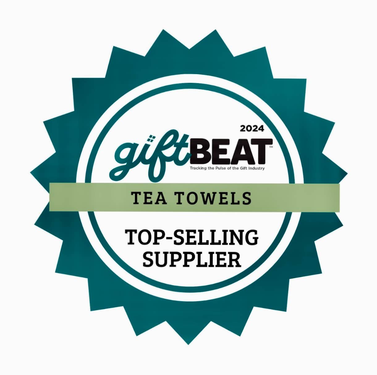BB-A-111 White Kitchen Towel "A good friend knows..."