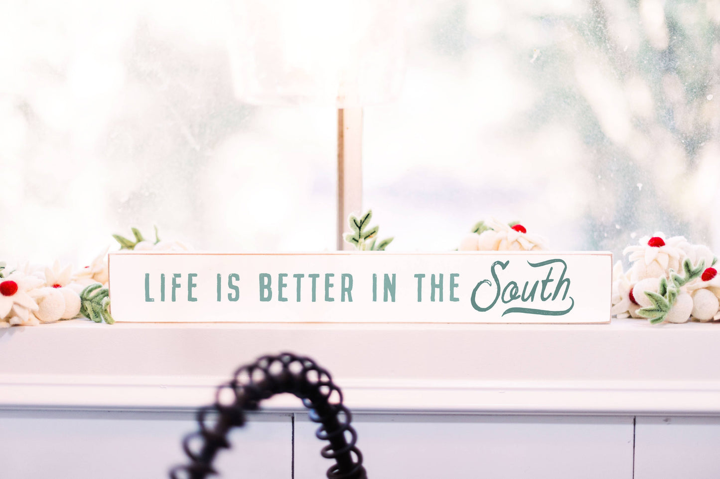 Better In The South, Southern Decor, Rustic , Wooden Sign