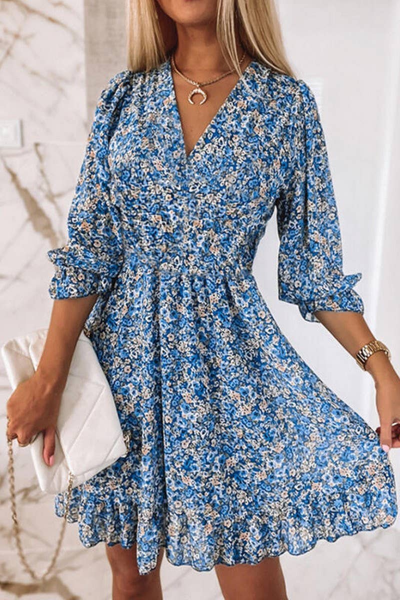 PinkBOHO Floral Dress