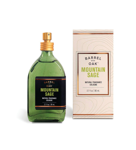 Mountain Sage - Natural Fragrance Cologne - 2.7 fl oz