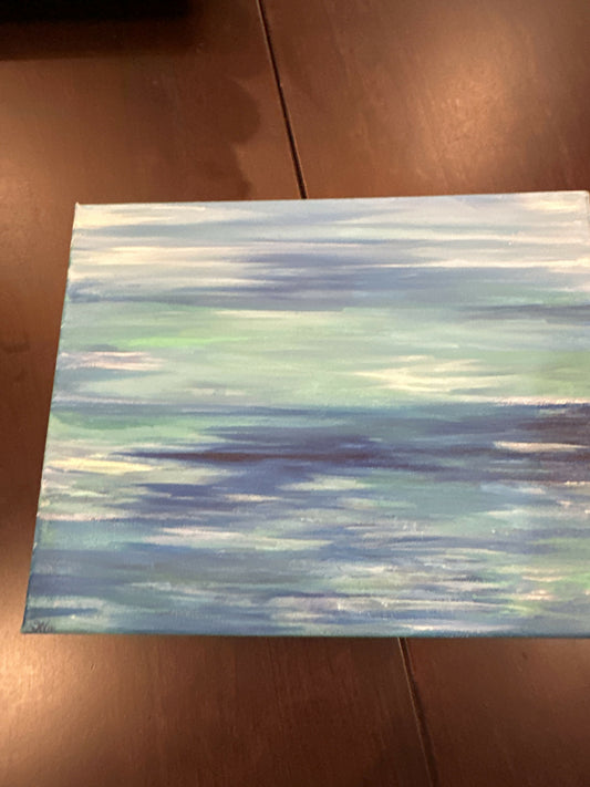 8x10 Acrylic “All the Blues”