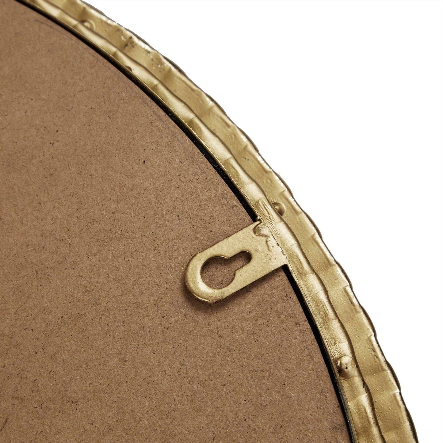 Gold Metal Arched Wall Mirror Home Decor Accents