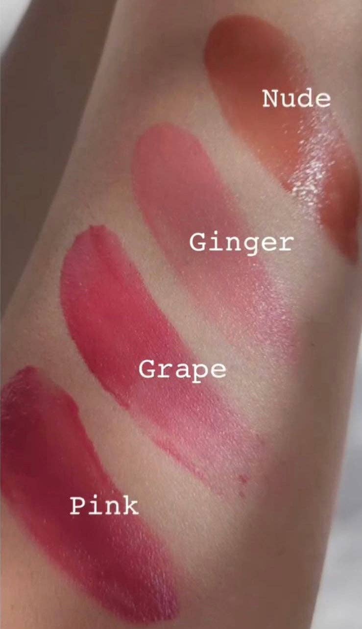 Lip & Cheek Balm. 2 in 1 Natural Bloom Lipstick.