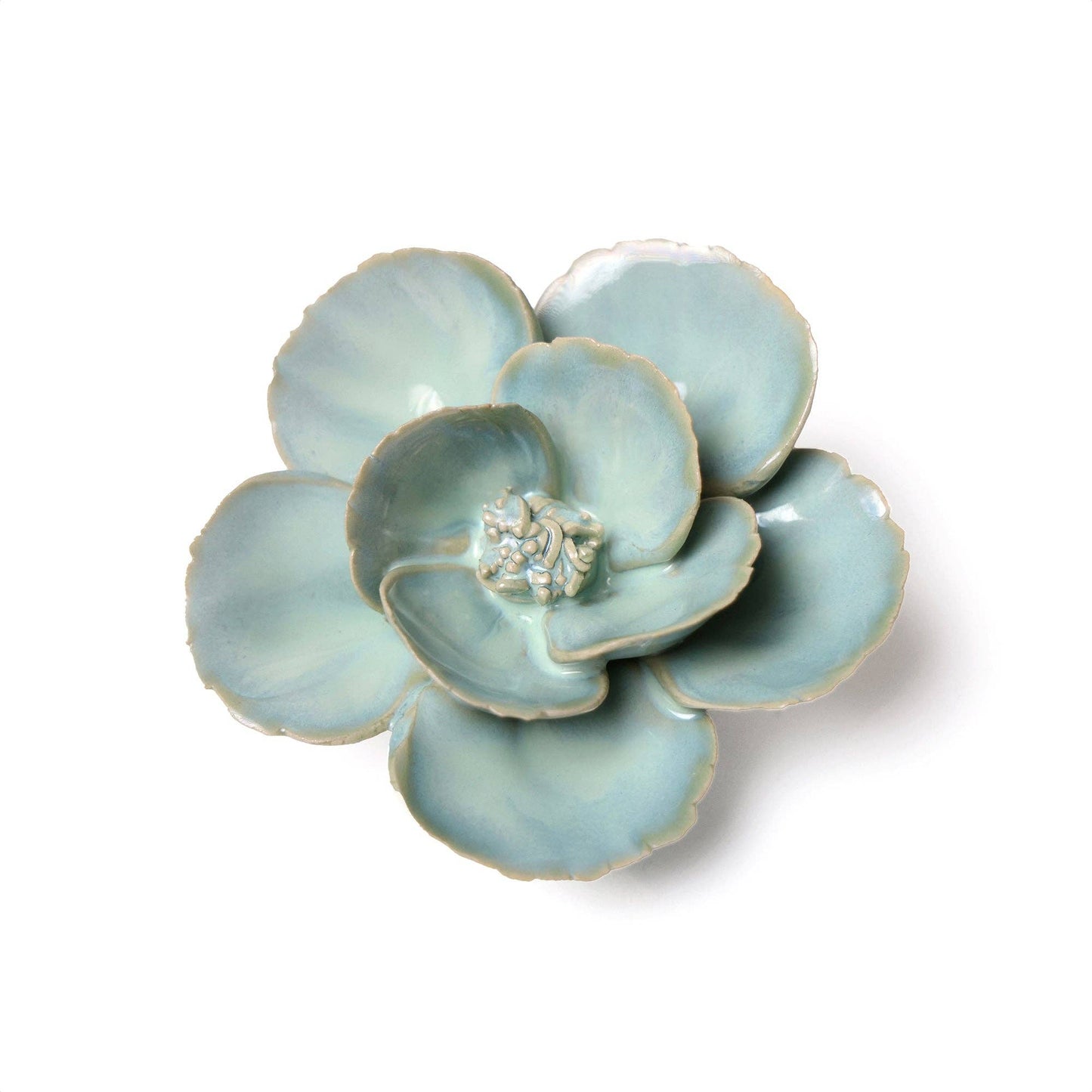 Milk Teal Poppy Home Decor Tabletop Boxed Gift Unique