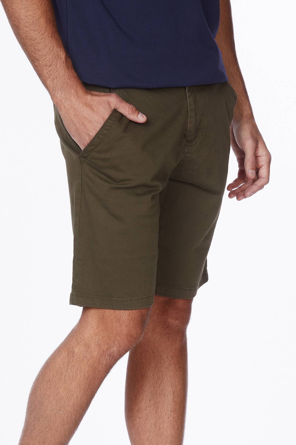 Men's Twill Summer Stretch 4 Pocket Chino Shorts