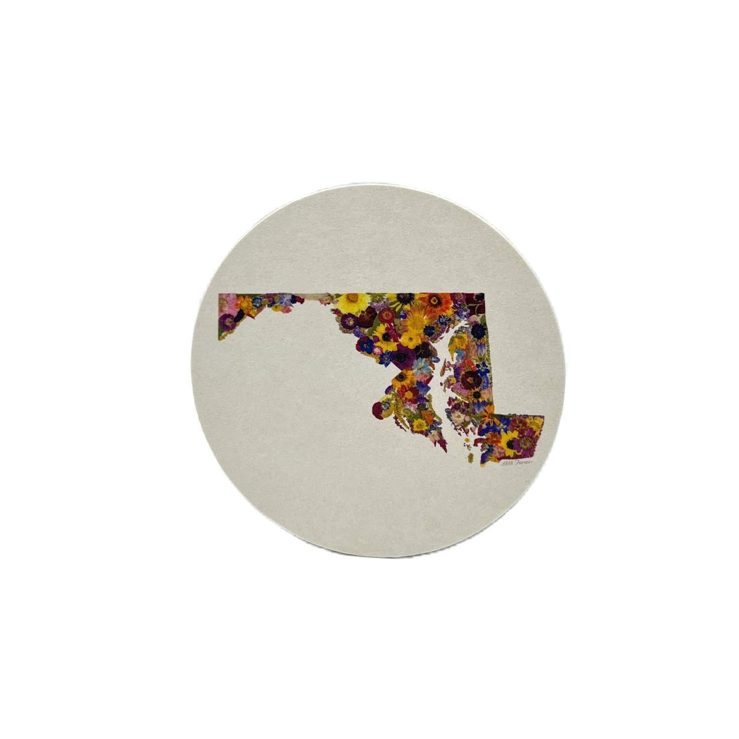 "Where I Bloom" State Coasters- Set of 6