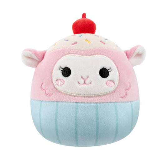 Squishmallow Easter Plush Toy 8" Lala the Cupcake Lamb