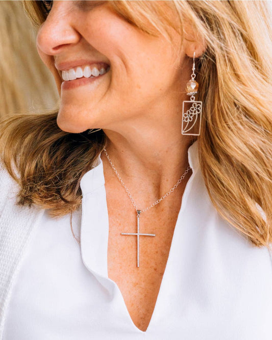 Radiance Cross Necklace