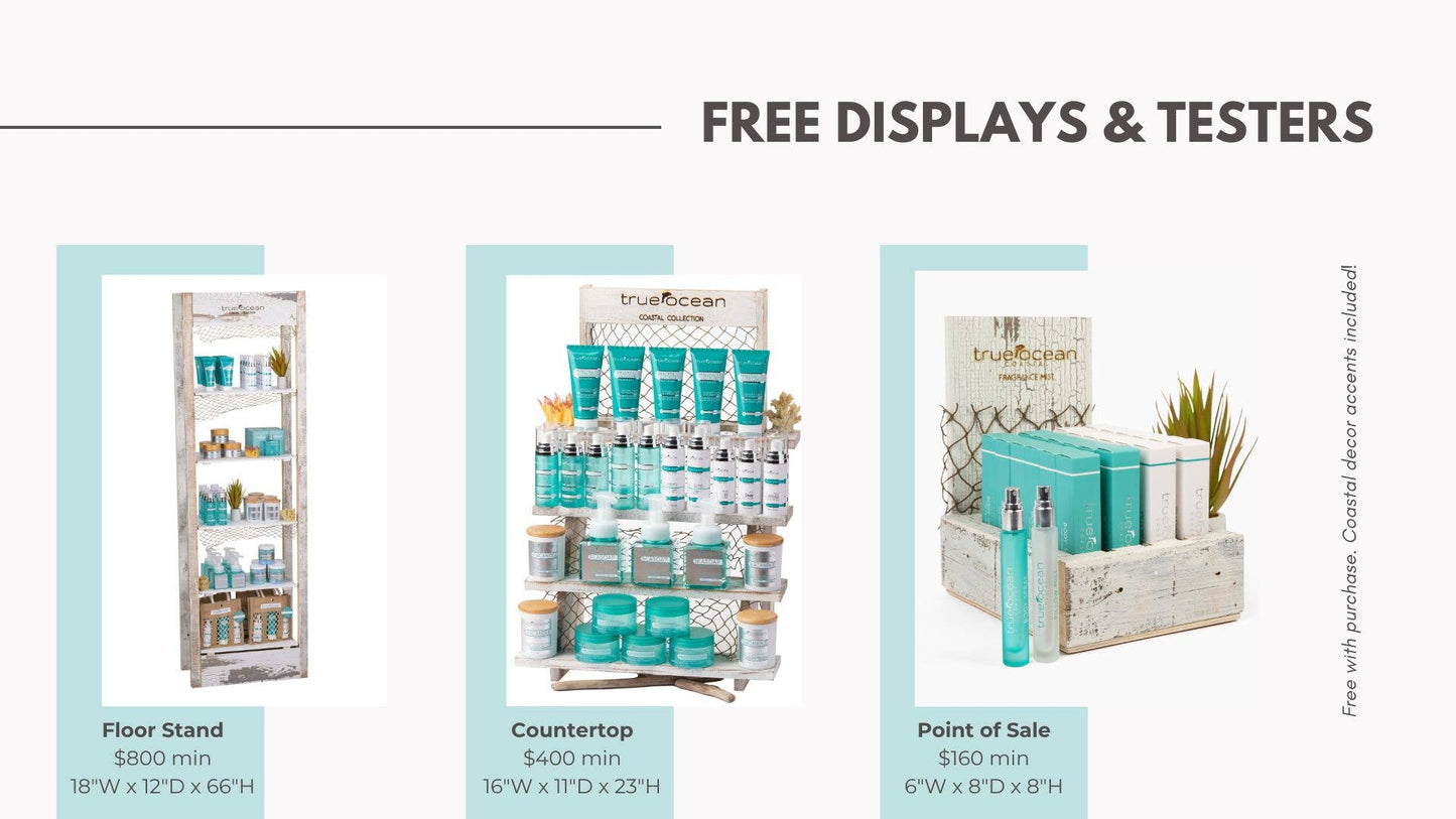 Display Stand - Floor (free with $800 min)