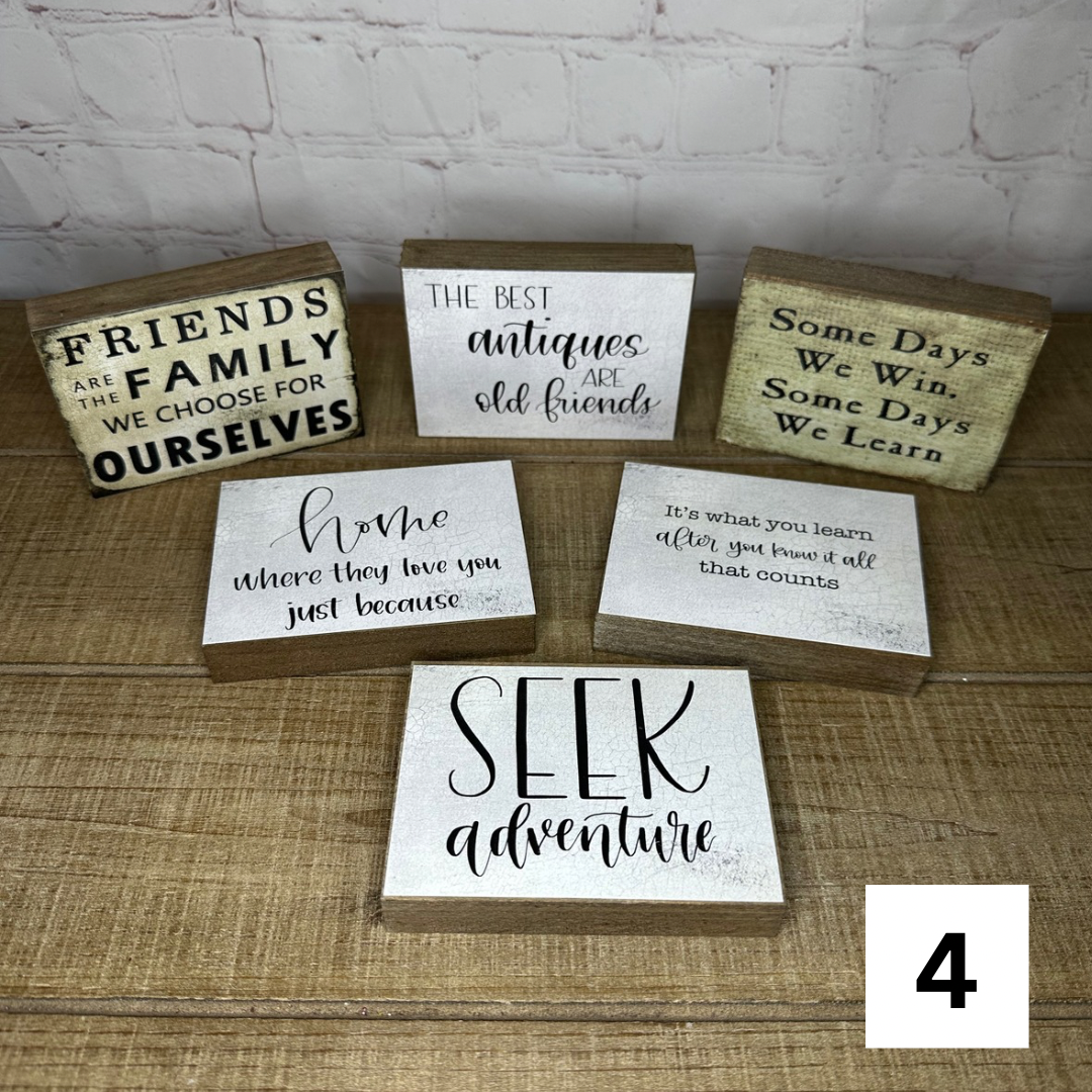 Set of 6 Everyday Blocks 