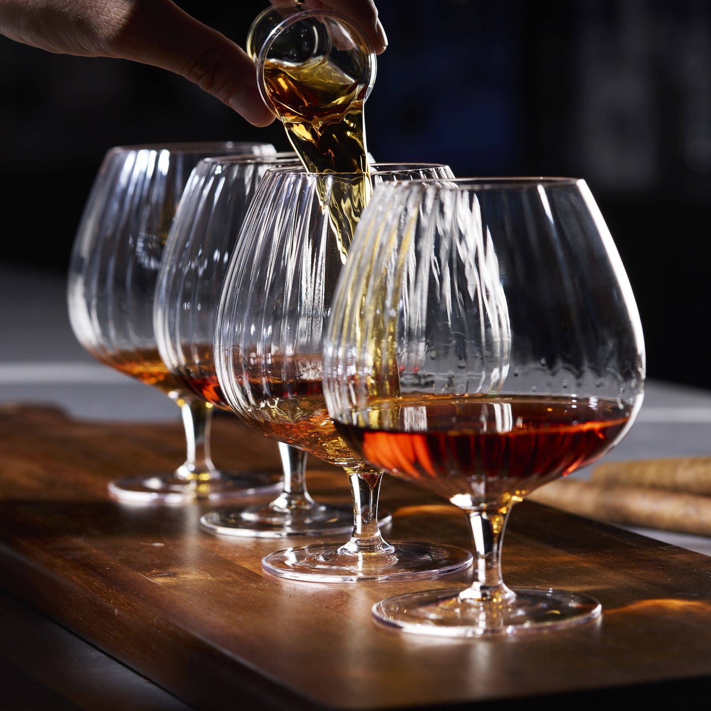 Whiskey Bourbon Brandy Crystal Glasses Snifter 20oz (1pc)
