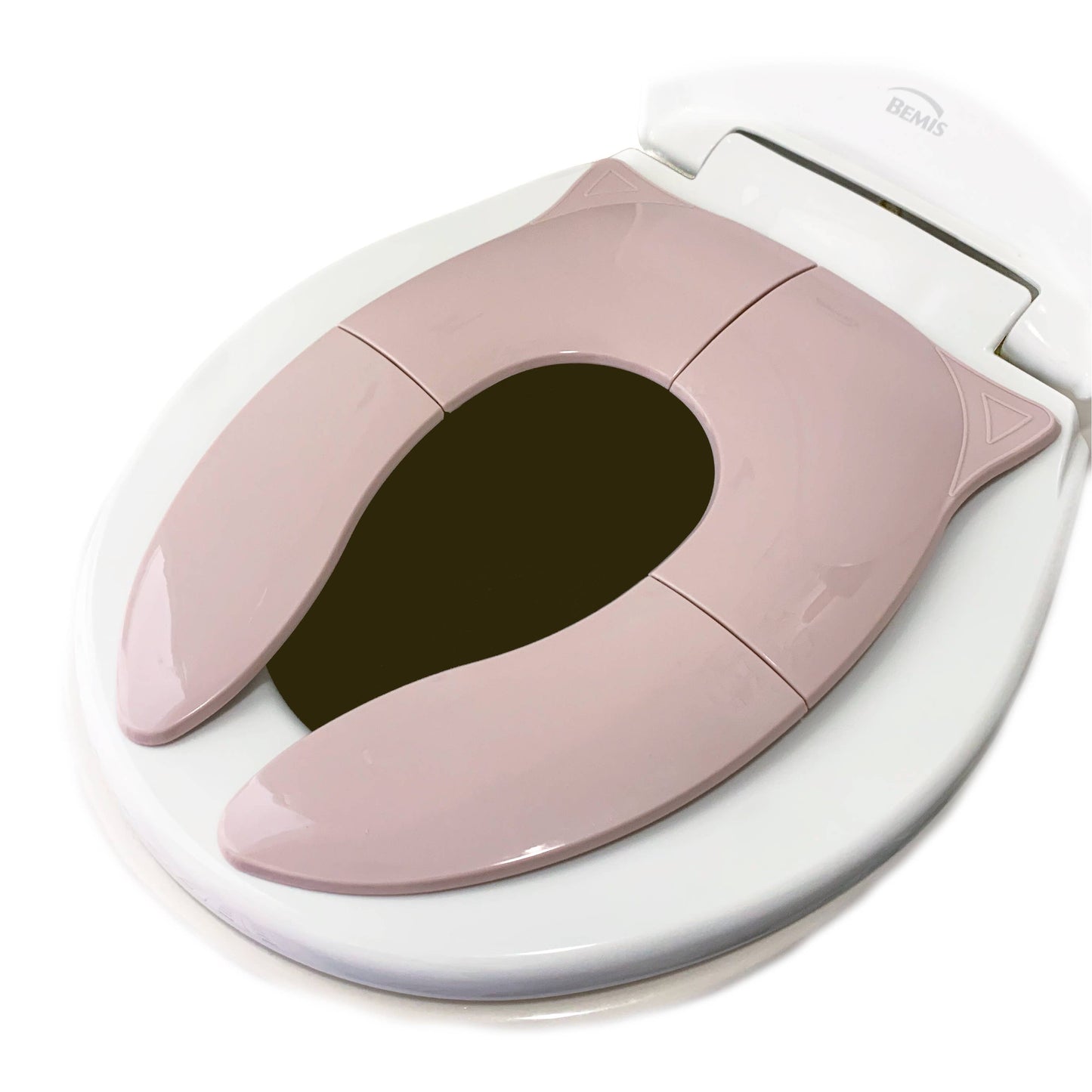 Folding Toddler Travel Potty Seat - Blush Pink
