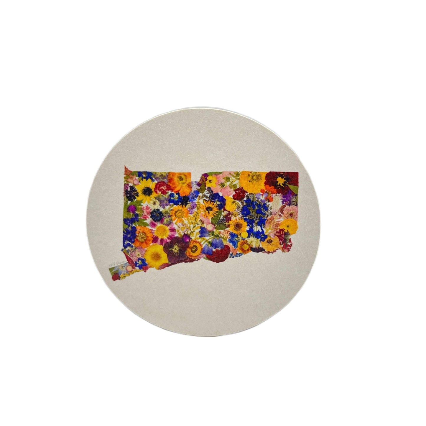 "Where I Bloom" State Coasters- Set of 6