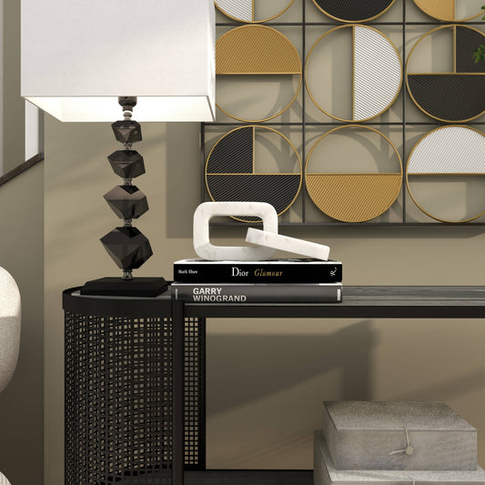 Modern White Marble Sculpture