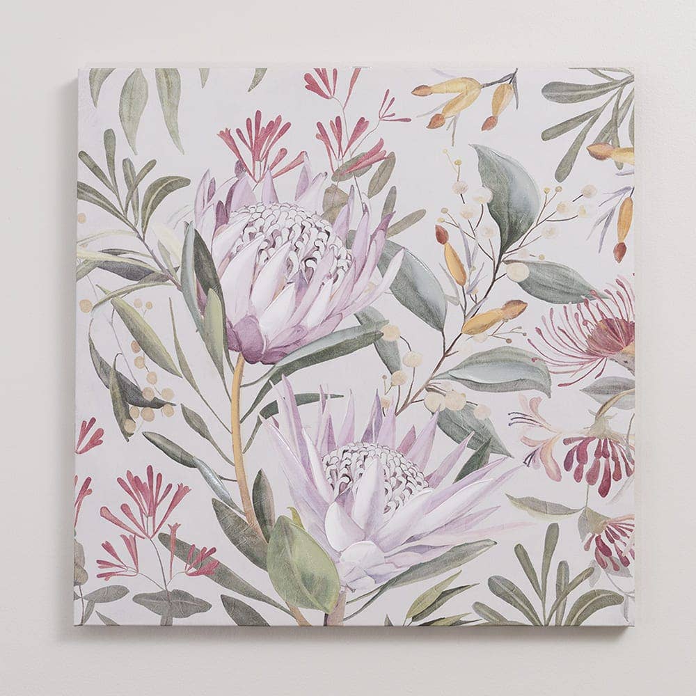 Tropical Florals Canvas Print