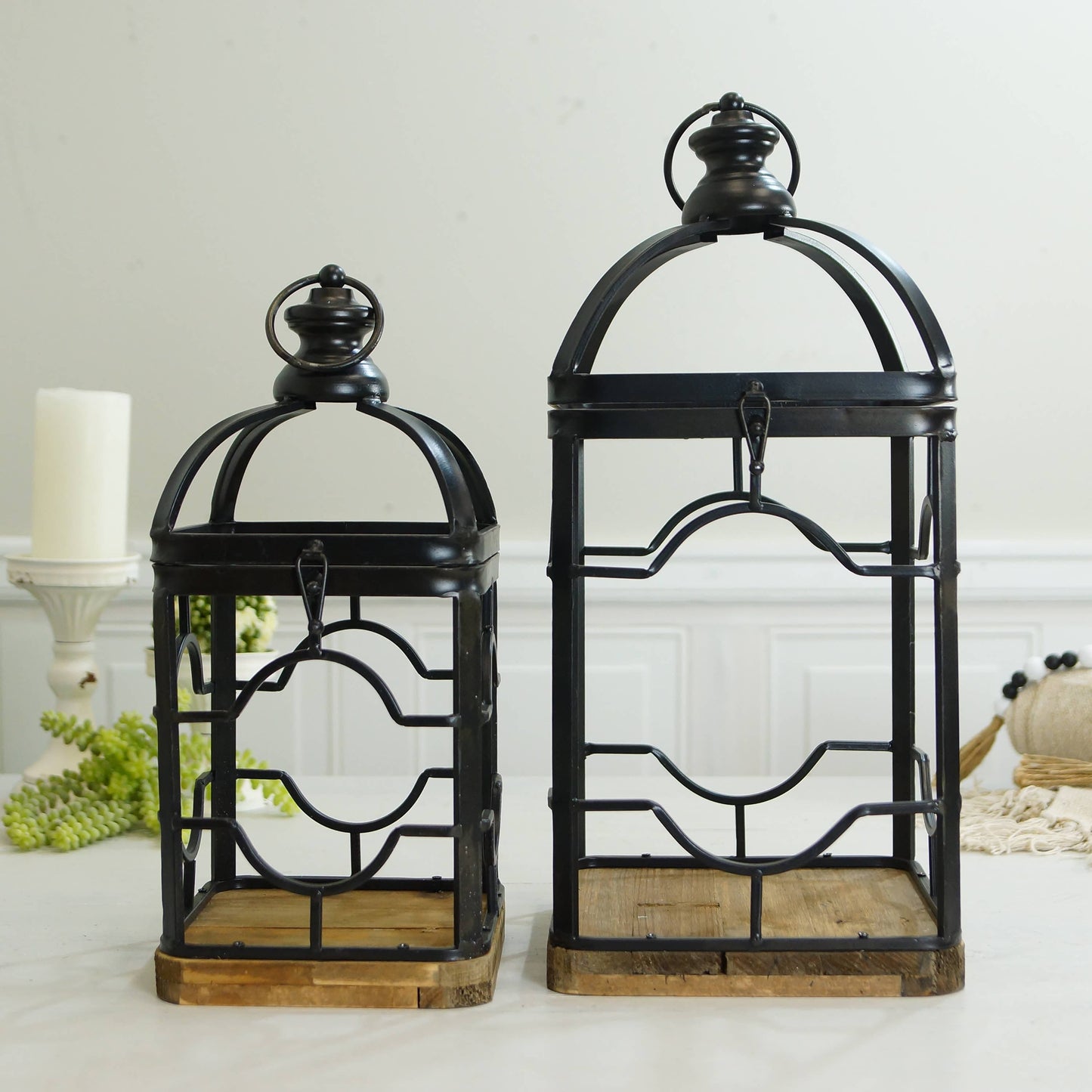 Large Metal Lantern