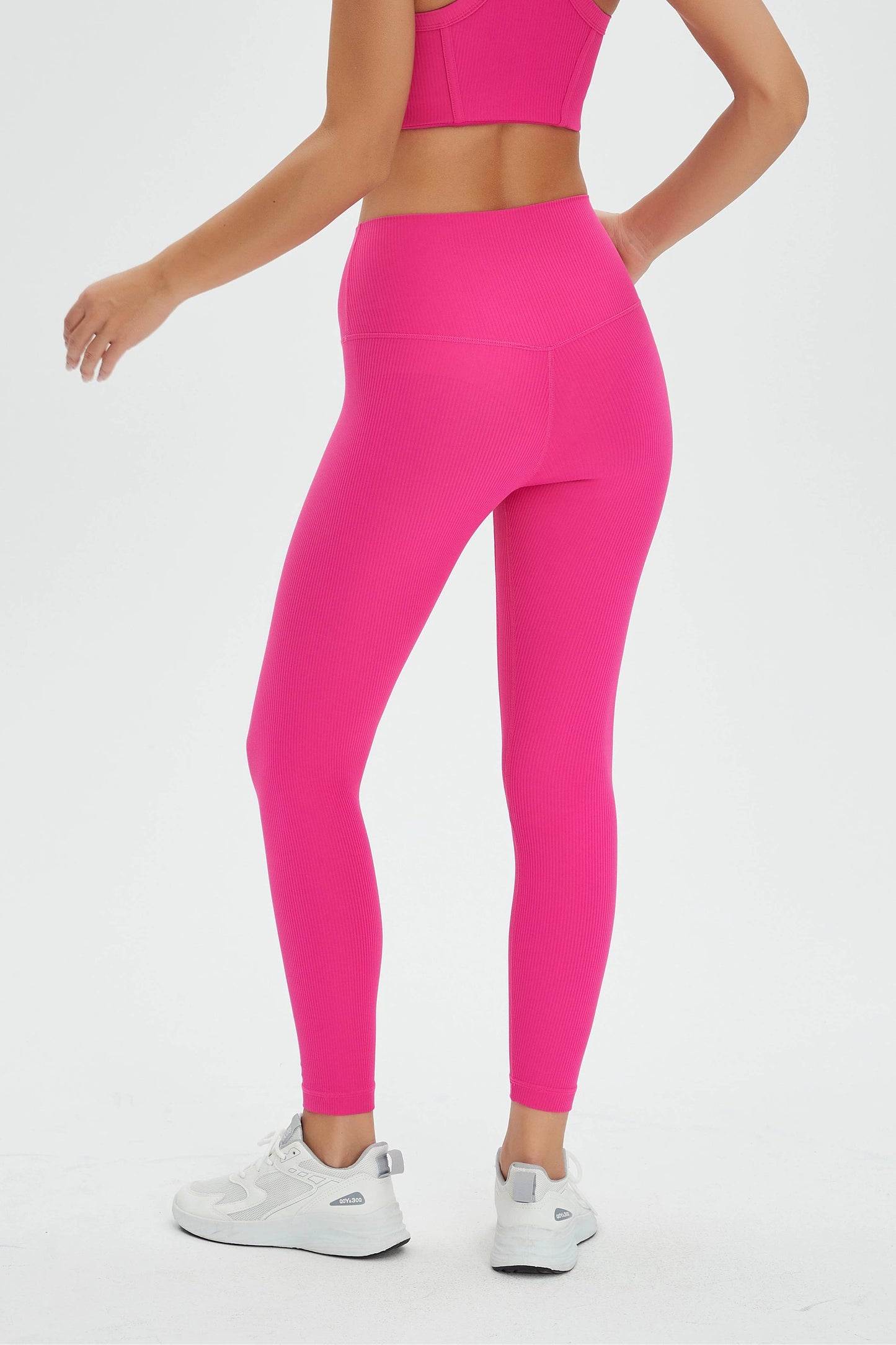 Aurelia Ribbed High Waist Leggings
