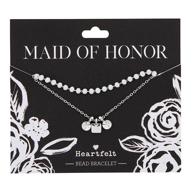 Bead Bracelet-Maid Of Honor
