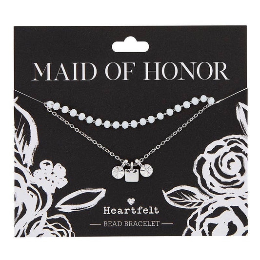 Bead Bracelet-Maid Of Honor