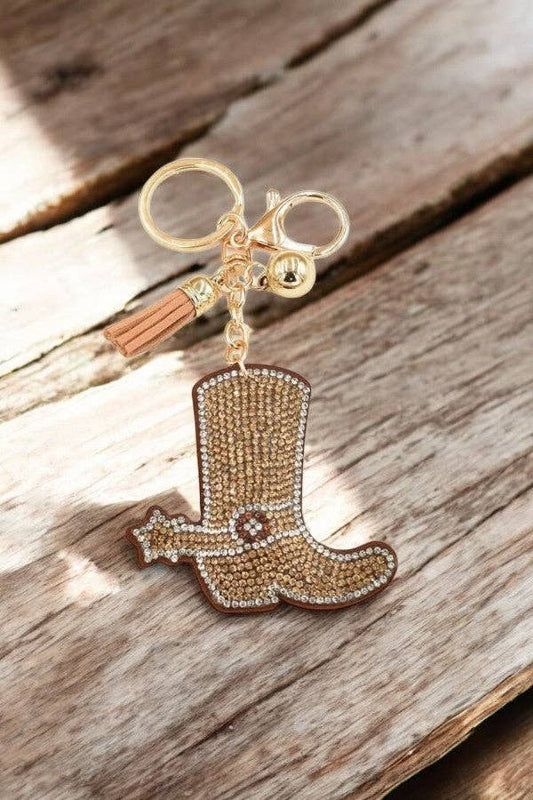 Western Boot Purse Charm