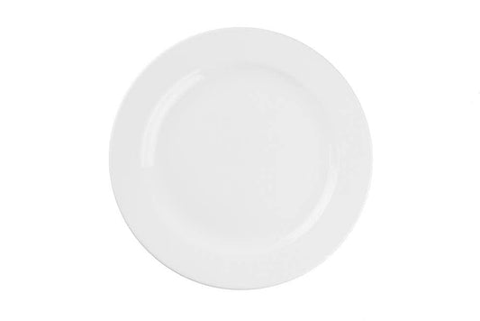 Vitrex - Salad Plate with Wide Rim, White, 7.25"
