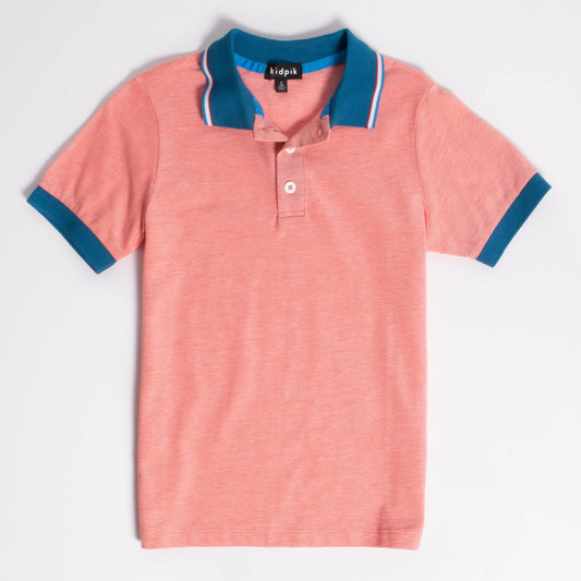 2 Toned Pique Polo