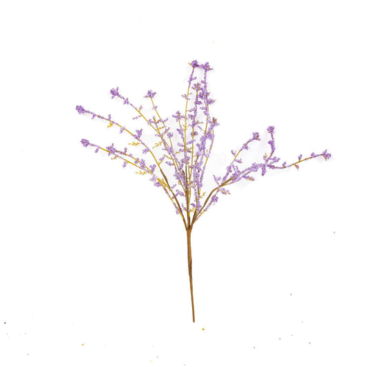 Small Purple Wildflower 13" Stem