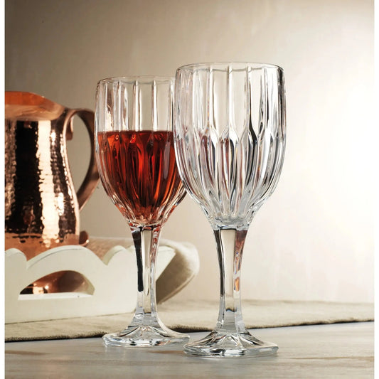 Set of Four Pleat Goblets