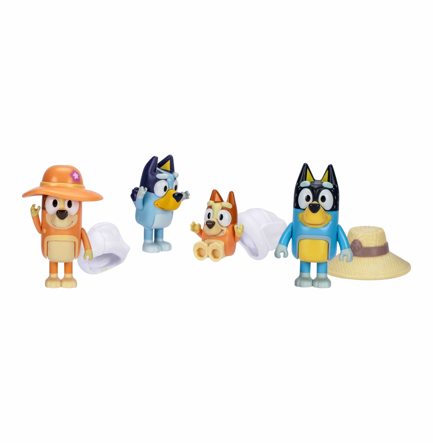 Moose Toys Bluey 4-Pack Figurine Set