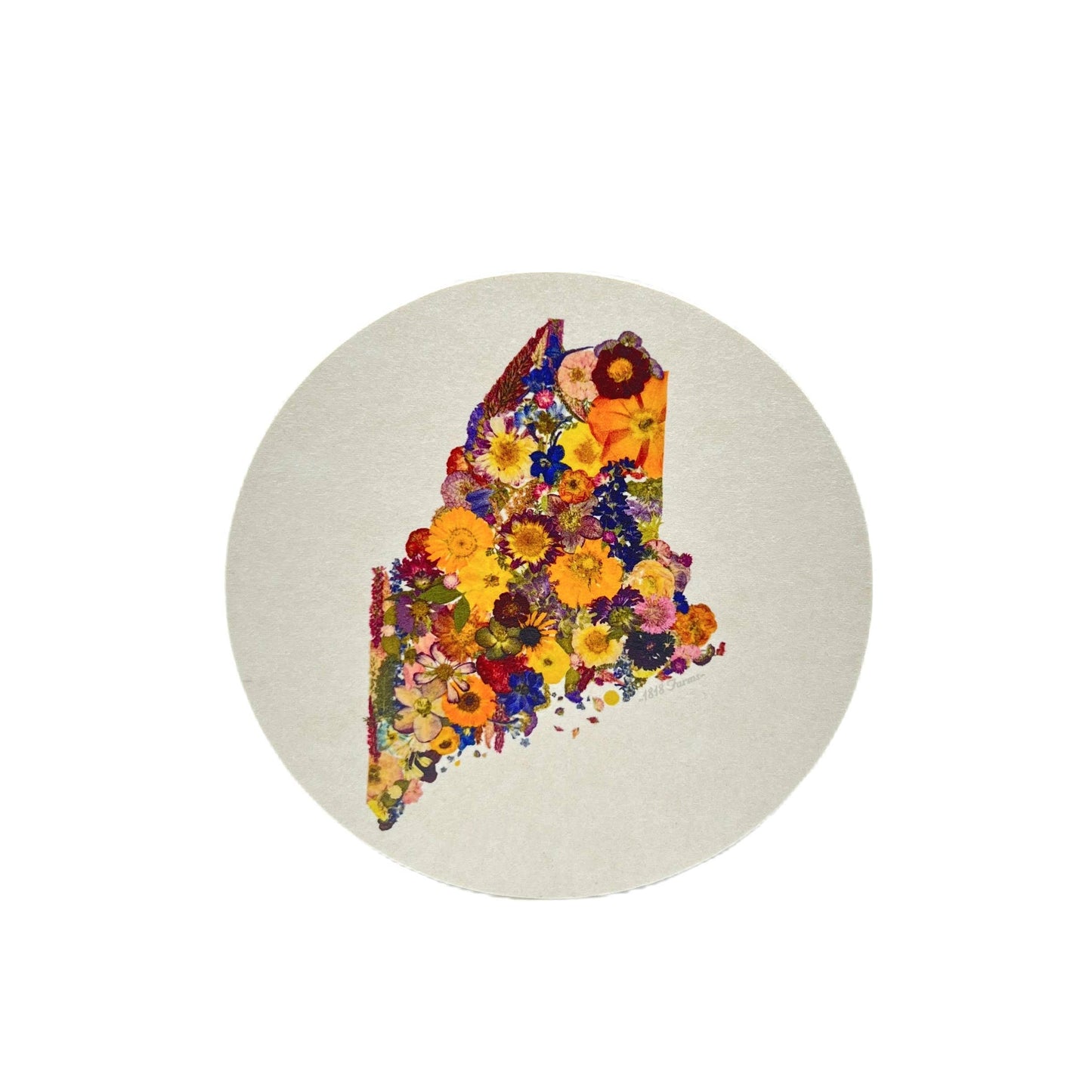 "Where I Bloom" State Coasters- Set of 6