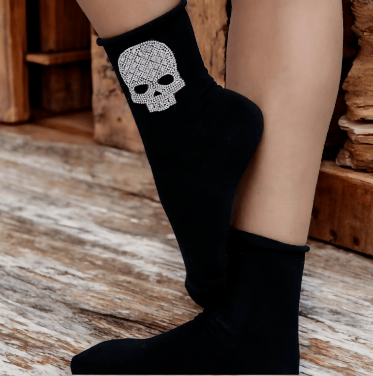 WOMENS SKULL SOCKS