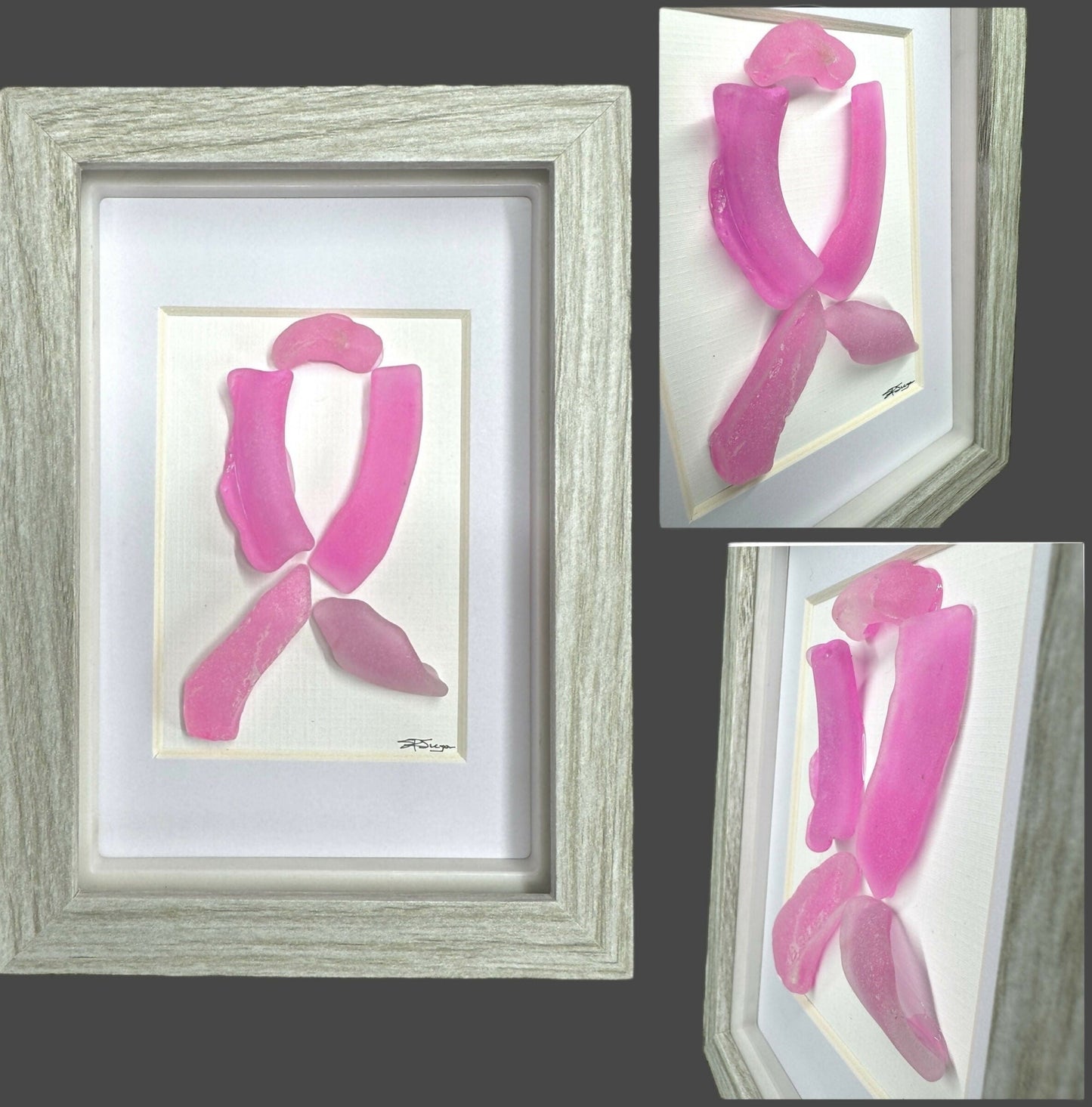 Breast Cancer Awareness Ribbon 5x7