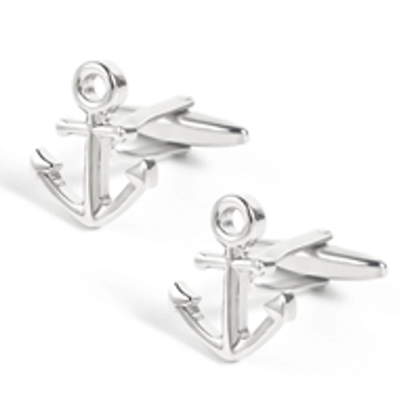 Mens Anchor Cuff Links Life is Socks