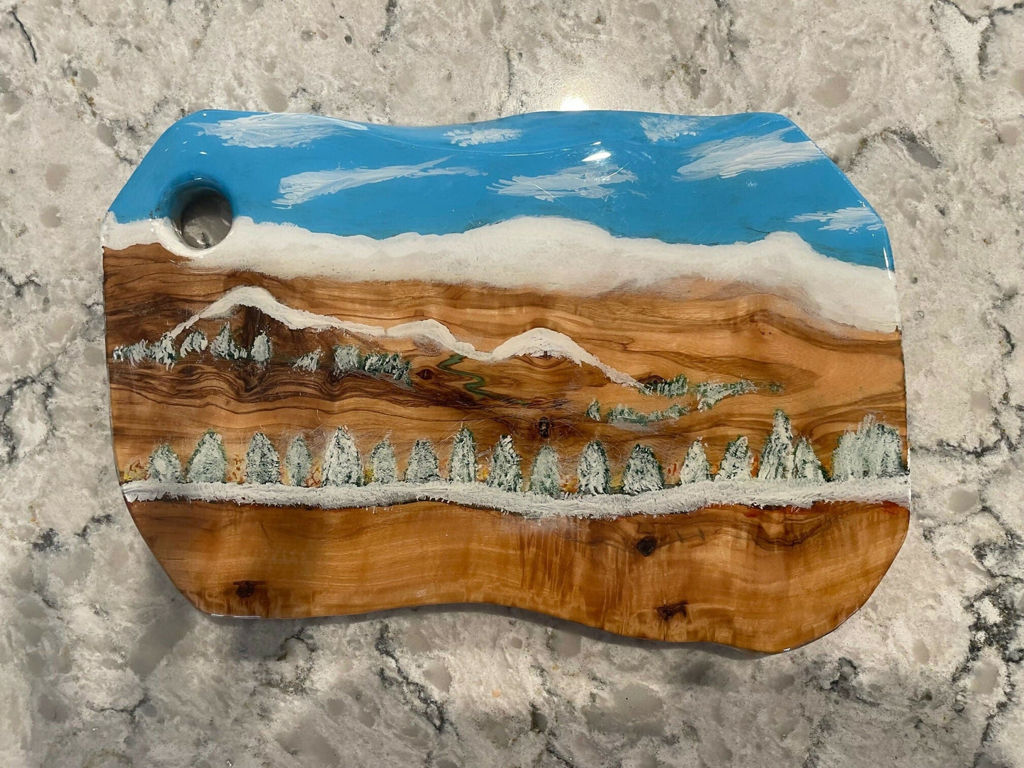 Desert_Snow_ Olive Wood 10x8